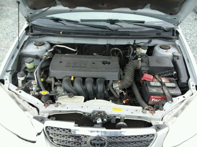 2T1BR32E96C643289 - 2006 TOYOTA COROLLA CE SILVER photo 7