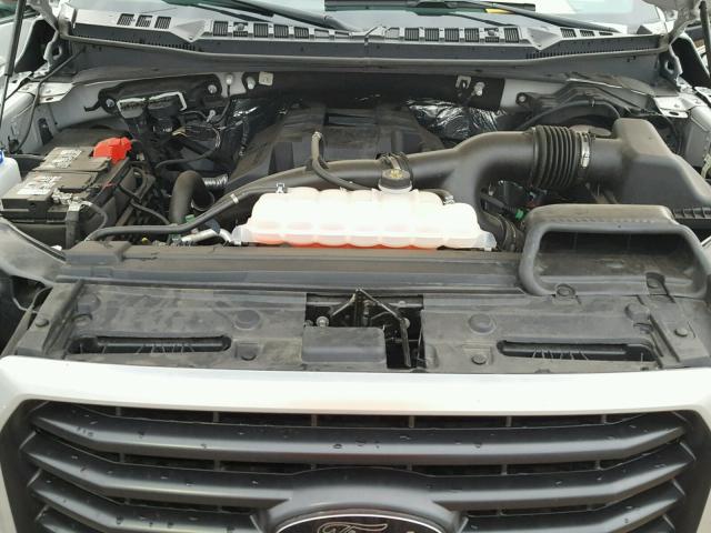 1FTEW1EP5HFA34637 - 2017 FORD F150 SUPER SILVER photo 7