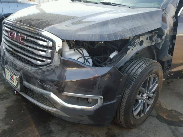 1GKKNMLA3JZ163667 - 2018 GMC ACADIA SLT 灰色 照片 9