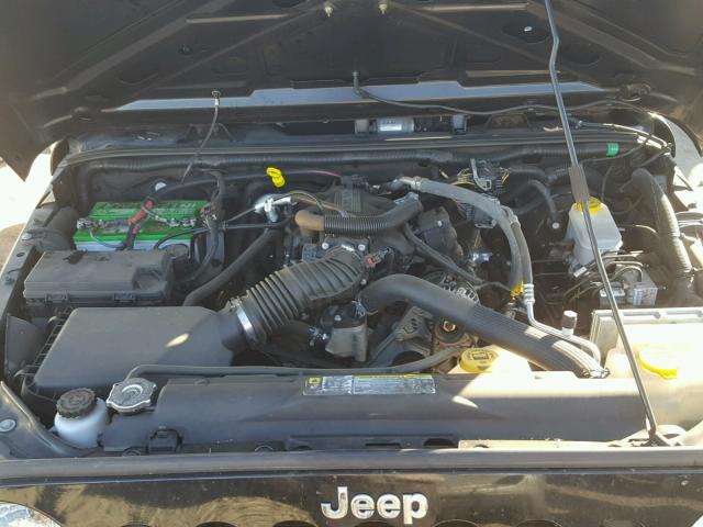 1J4AA2D12BL598040 - 2011 JEEP WRANGLER S BLACK photo 7