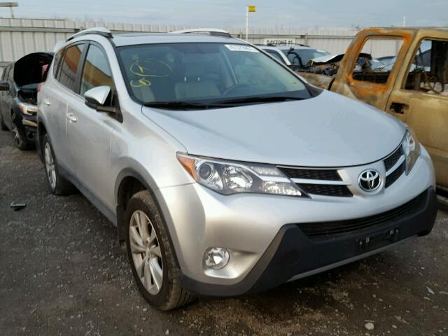 2T3DFREV6DW066529 - 2013 TOYOTA RAV4 LIMIT SILVER photo 1