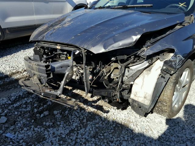 3FA6P0H74ER171757 - 2014 FORD FUSION SE GRAY photo 9