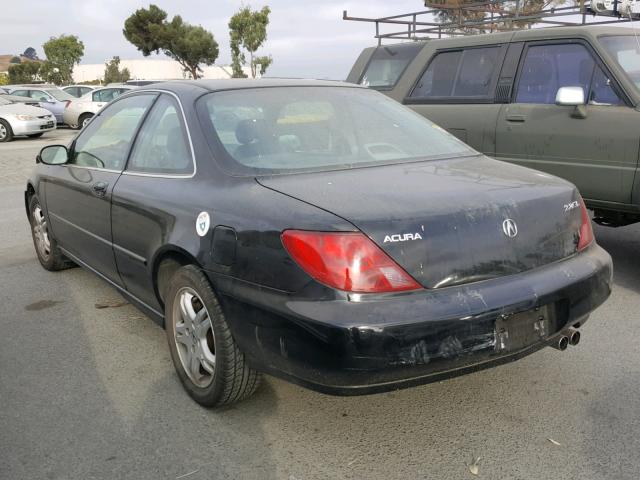 19UYA325XXL008286 - 1999 ACURA 2.3CL BLACK photo 3