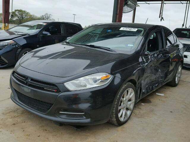 1C3CDFBA2DD313094 - 2013 DODGE DART SXT BLACK photo 2