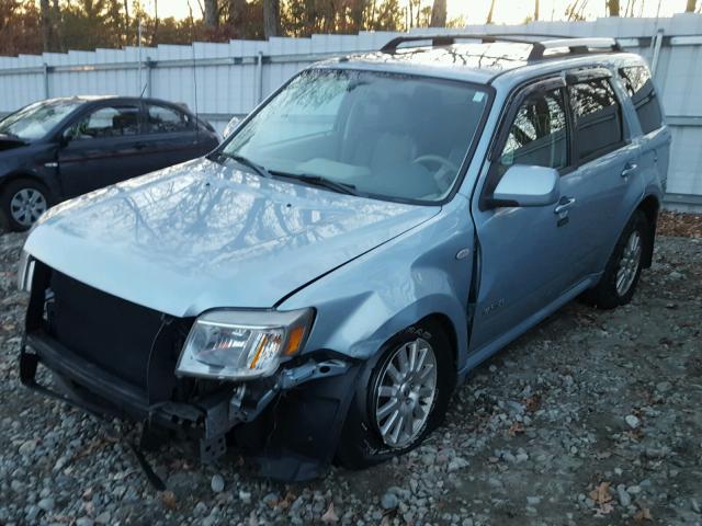 4M2CU97148KJ26179 - 2008 MERCURY MARINER PR BLUE photo 2