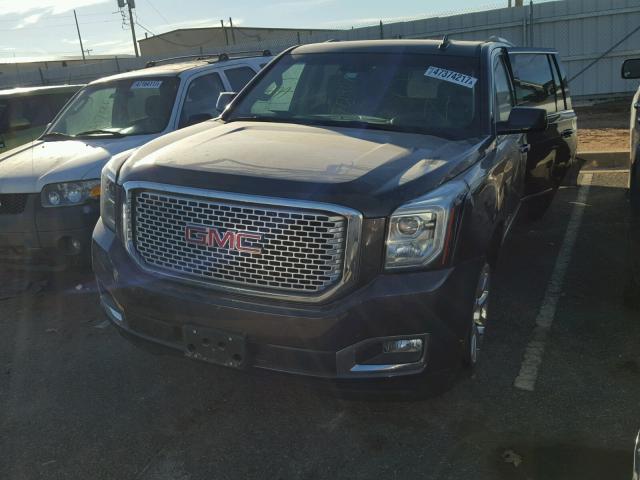 1GKS2CKJ0FR721907 - 2015 GMC YUKON DENA BLACK photo 2