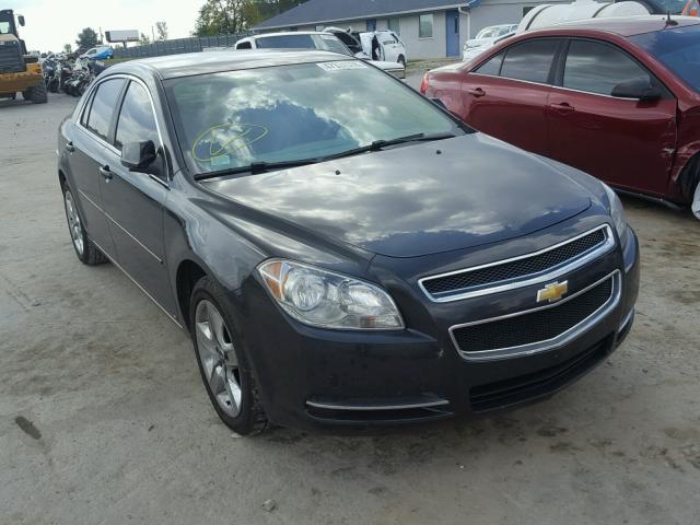 1G1ZH57B294260144 - 2009 CHEVROLET MALIBU 1LT BLACK photo 1