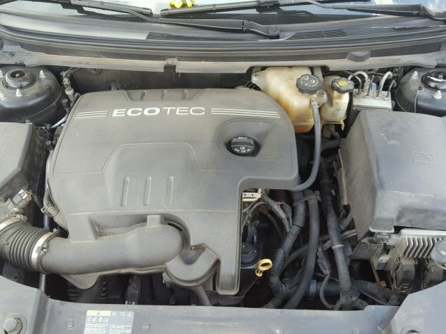 1G1ZH57B294260144 - 2009 CHEVROLET MALIBU 1LT BLACK photo 7