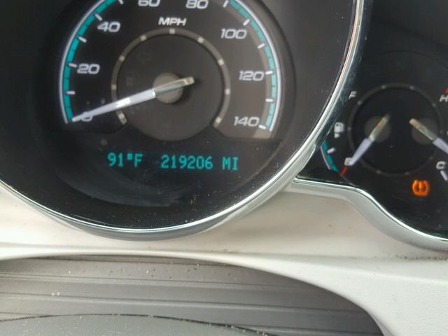 1G1ZH57B294260144 - 2009 CHEVROLET MALIBU 1LT BLACK photo 8