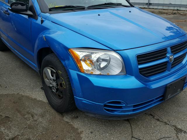 1B3HB28BX8D600724 - 2008 DODGE CALIBER BLUE photo 9