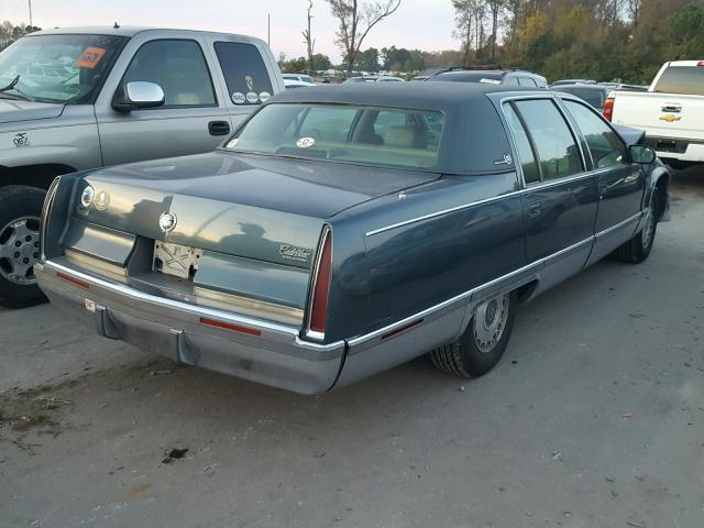 1G6DW52P0SR715076 - 1995 CADILLAC FLEETWOOD BLUE photo 4