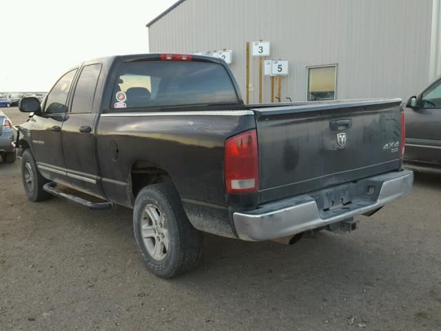 1D7HU18246S524872 - 2006 DODGE RAM 1500 S BLACK photo 3