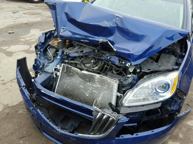 1G4PP5SK9D4203551 - 2013 BUICK VERANO BLUE photo 9