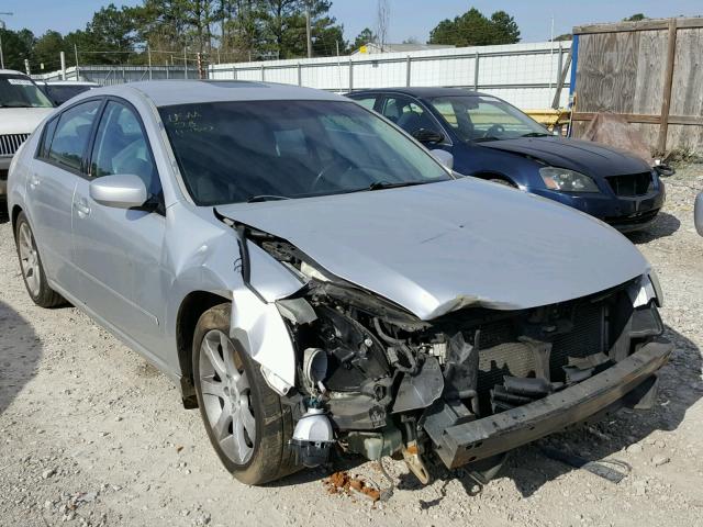 1N4BA41E18C806968 - 2008 NISSAN MAXIMA SE SILVER photo 1