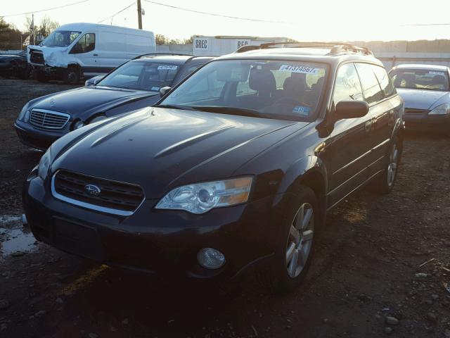 4S4BP61C076300298 - 2007 SUBARU LEGACY OUT BLACK photo 2