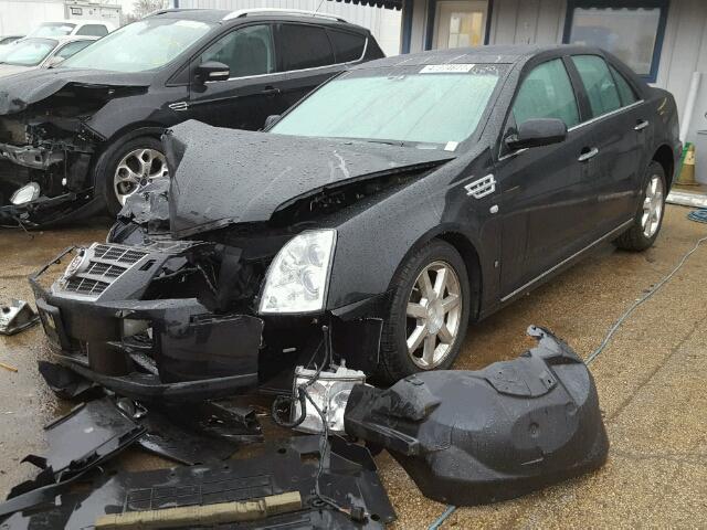 1G6DD67V380152380 - 2008 CADILLAC STS BLACK photo 2