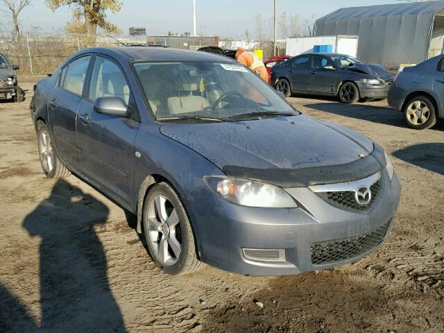 JM1BK32F671602122 - 2007 MAZDA 3 I GRAY photo 1