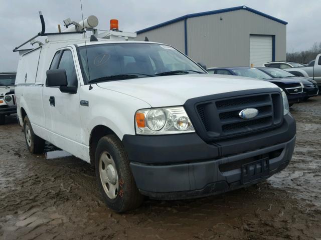 1FTRF12217NA86670 - 2007 FORD F150 WHITE photo 1