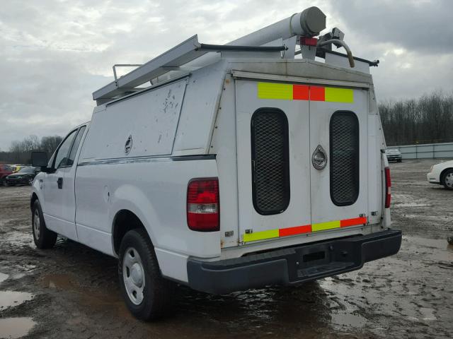 1FTRF12217NA86670 - 2007 FORD F150 WHITE photo 3