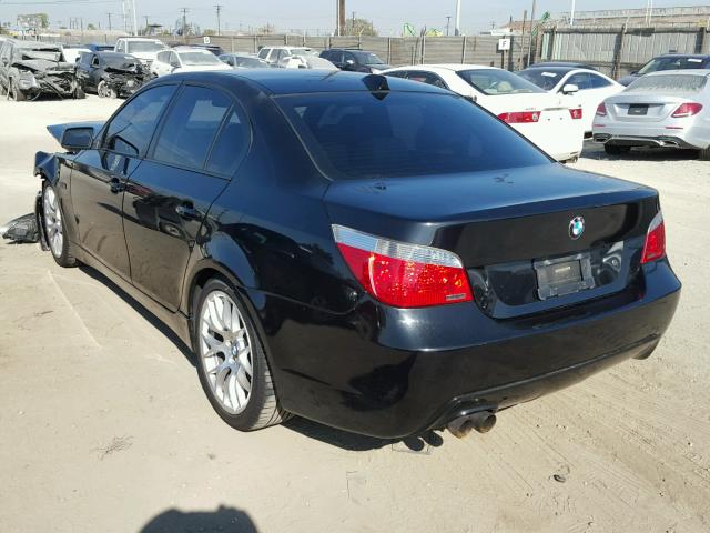 WBANE73566CM33849 - 2006 BMW 530 I BLACK photo 3