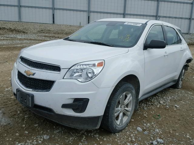 1GNALAEK4FZ118723 - 2015 CHEVROLET EQUINOX LS WHITE photo 2