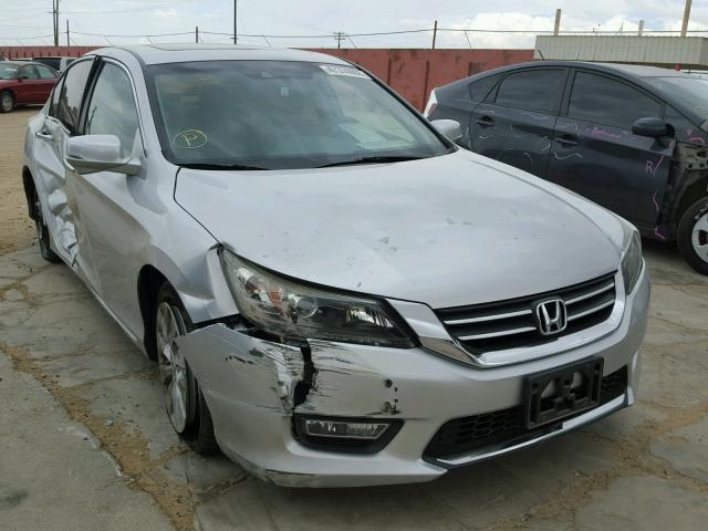 1HGCR2F80DA121477 - 2013 HONDA ACCORD EXL SILVER photo 1