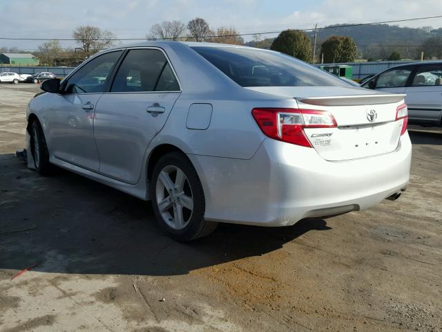 4T1BF1FK9EU396625 - 2014 TOYOTA CAMRY L SILVER photo 3