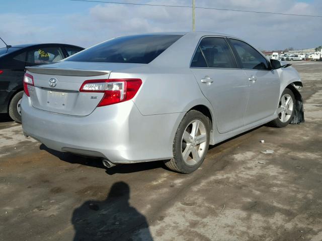 4T1BF1FK9EU396625 - 2014 TOYOTA CAMRY L SILVER photo 4