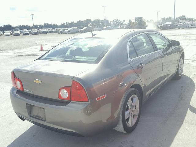 1G1ZB5E10BF349233 - 2011 CHEVROLET MALIBU LS BROWN photo 4