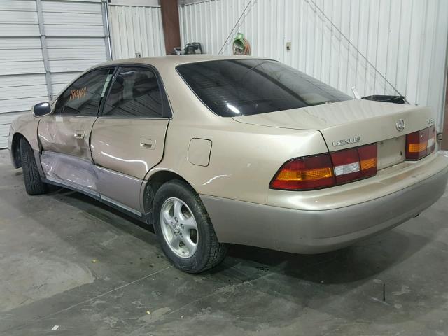 JT8BF28G8X0163850 - 1999 LEXUS ES 300 BEIGE photo 3