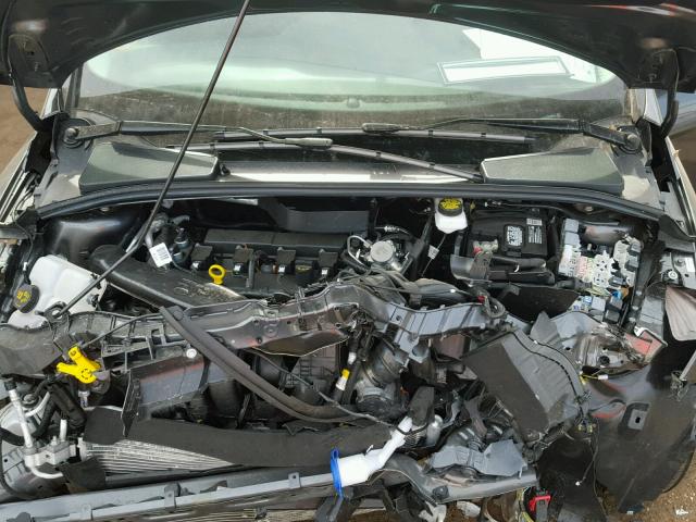 1FADP3E2XHL343066 - 2017 FORD FOCUS S GRAY photo 7