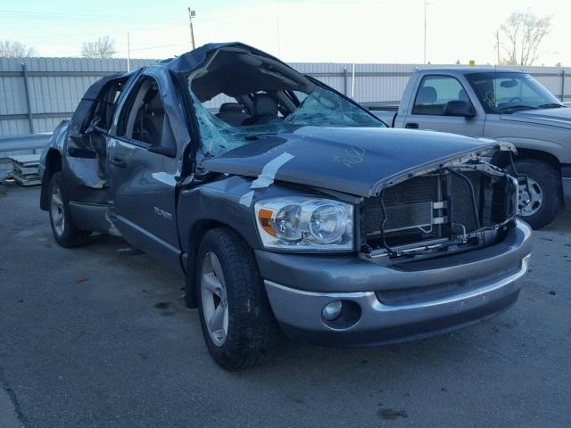 1D7HA18N08S508979 - 2008 DODGE RAM 1500 S GRAY photo 1