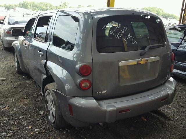 3GNDA13D16S649382 - 2006 CHEVROLET HHR LS ნაცრისფერი ფოტო 3