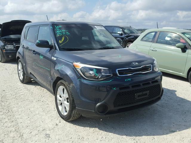 KNDJP3A53F7132472 - 2015 KIA SOUL + BLUE photo 1