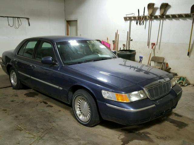 2MEFM75W6WX646706 - 1998 MERCURY GRAND MARQ BLUE photo 1