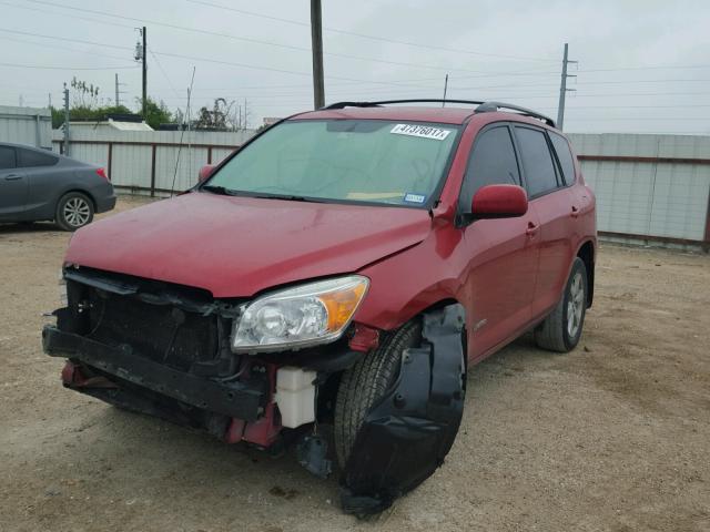 JTMZD31VX65014328 - 2006 TOYOTA RAV4 LIMIT RED photo 2