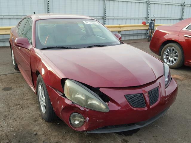 2G2WP522541247692 - 2004 PONTIAC GRAND PRIX წითელი ფოტო 1