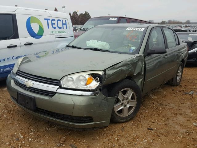 1G1ZT54894F147005 - 2004 CHEVROLET MALIBU LS GREEN photo 2