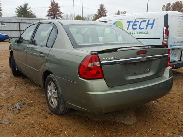 1G1ZT54894F147005 - 2004 CHEVROLET MALIBU LS GREEN photo 3