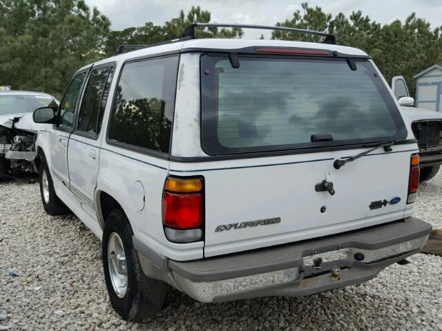 1FMDU32X0SZB85517 - 1995 FORD EXPLORER WHITE photo 3