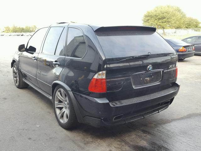 5UXFA93526LE84684 - 2006 BMW X5 4.8IS BLACK photo 3