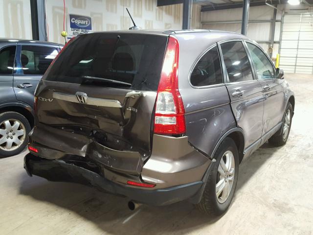 5J6RE4H7XBL043628 - 2011 HONDA CR-V EXL 灰色 照片 4