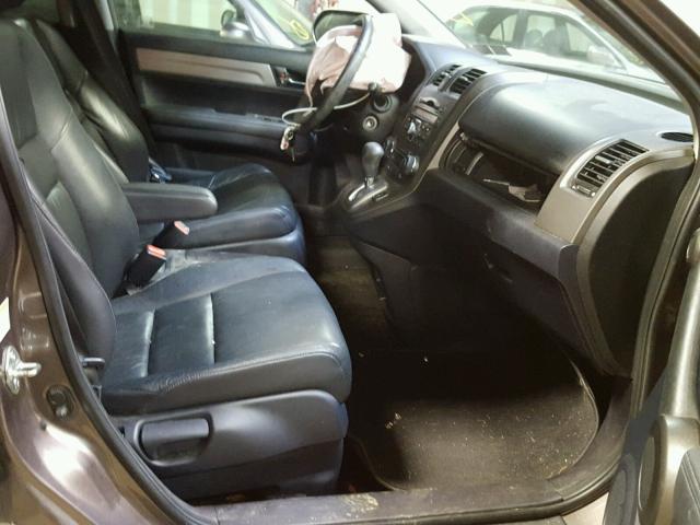 5J6RE4H7XBL043628 - 2011 HONDA CR-V EXL 灰色 照片 5