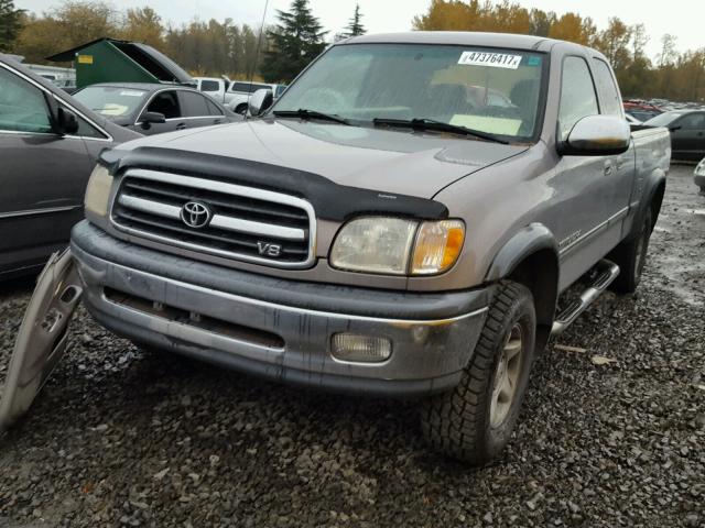 5TBBT44171S140645 - 2001 TOYOTA TUNDRA ACC GRAY photo 2