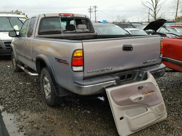 5TBBT44171S140645 - 2001 TOYOTA TUNDRA ACC GRAY photo 3