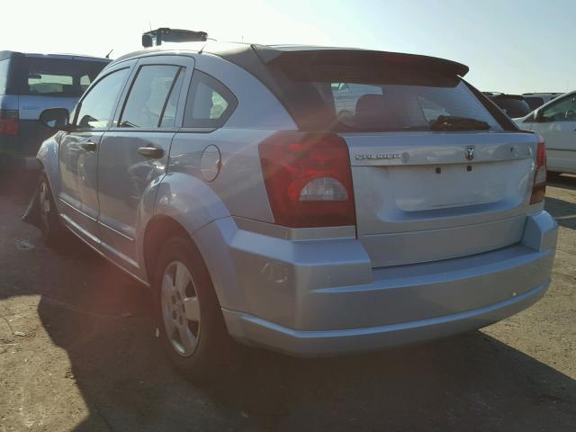 1B3HB28BX8D583021 - 2008 DODGE CALIBER SILVER photo 3