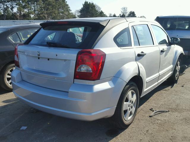 1B3HB28BX8D583021 - 2008 DODGE CALIBER SILVER photo 4