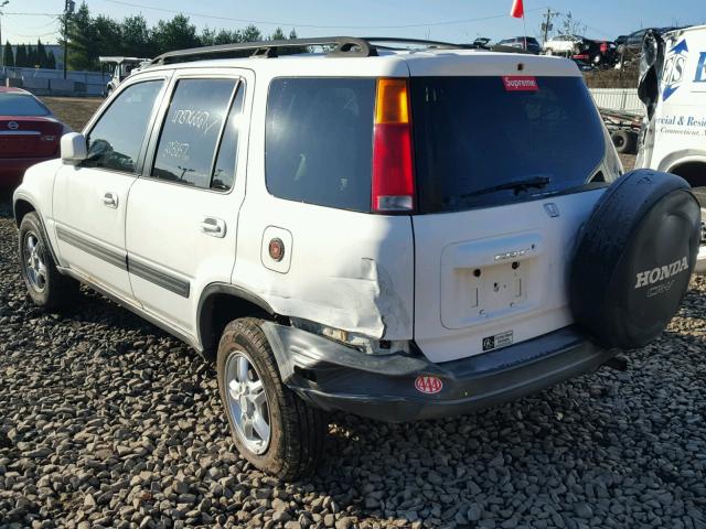 JHLRD1863YC000176 - 2000 HONDA CR-V EX WHITE photo 3