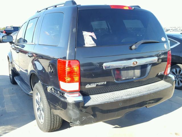 1A8HX58228F133457 - 2008 CHRYSLER ASPEN LIMI 黑色 照片 3