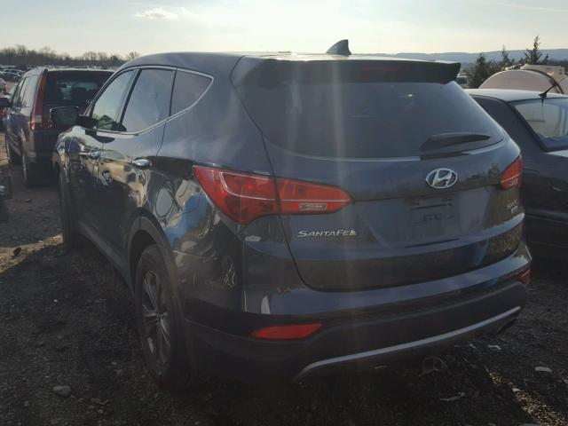 5XYZUDLB4DG059441 - 2013 HYUNDAI SANTA FE S BLACK photo 3